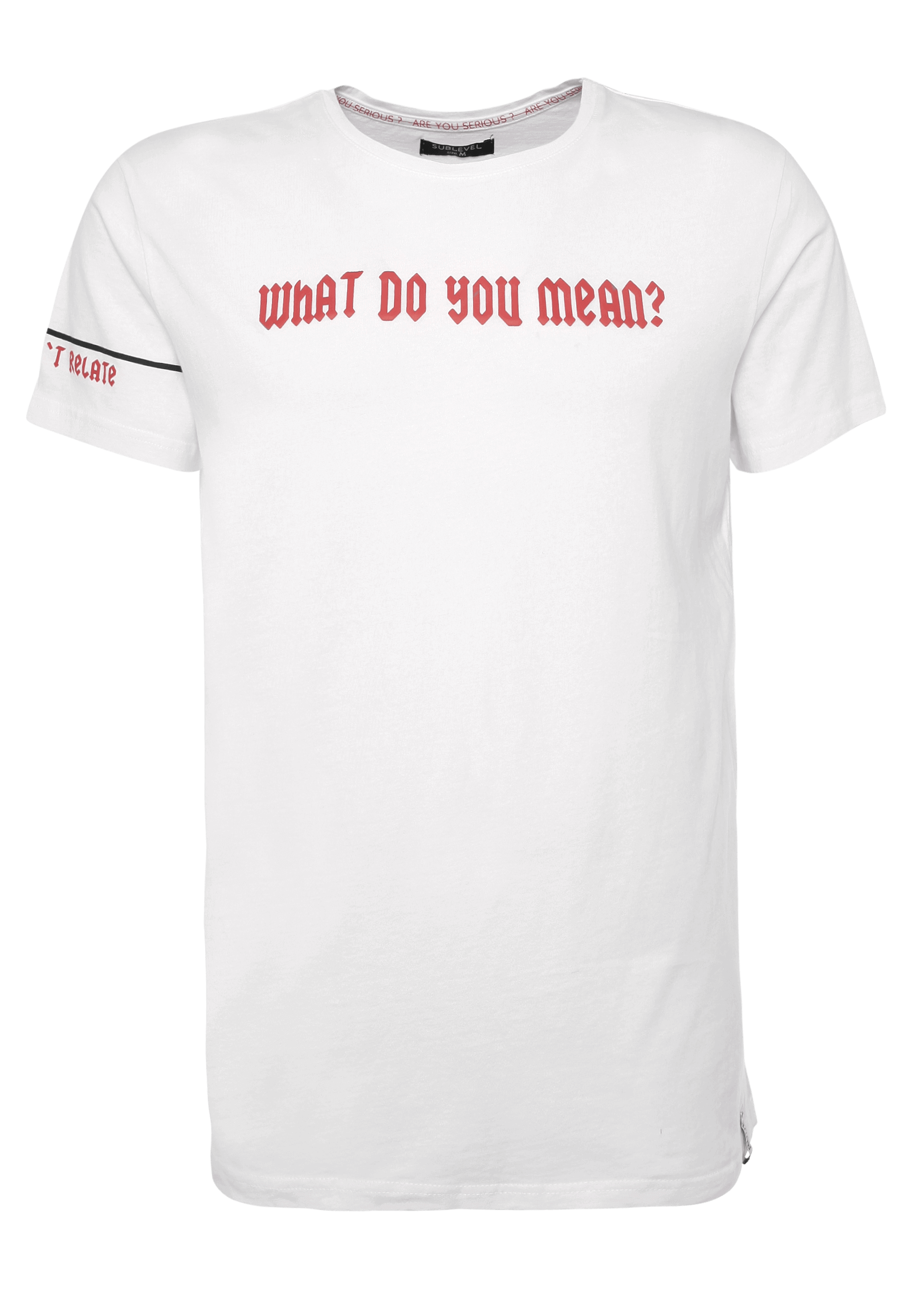 Herren T-Shirt "What do you mean?"