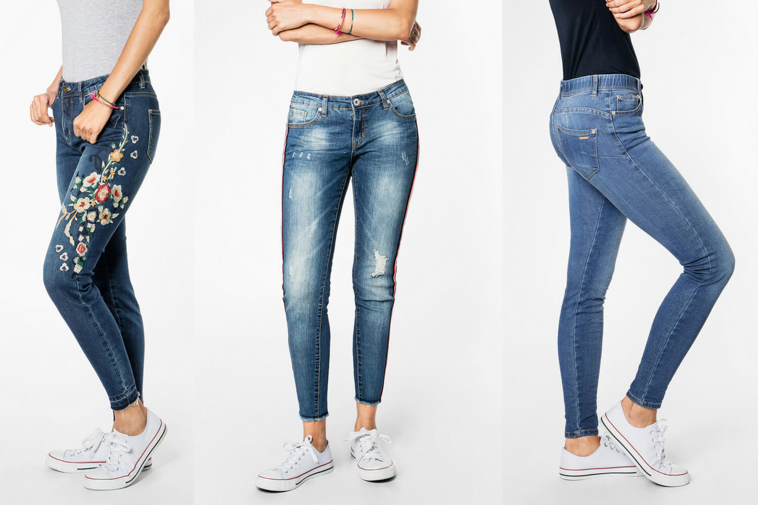3 verschiedene Jeans