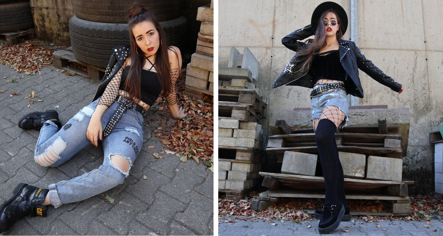 2 Grunge Outfits